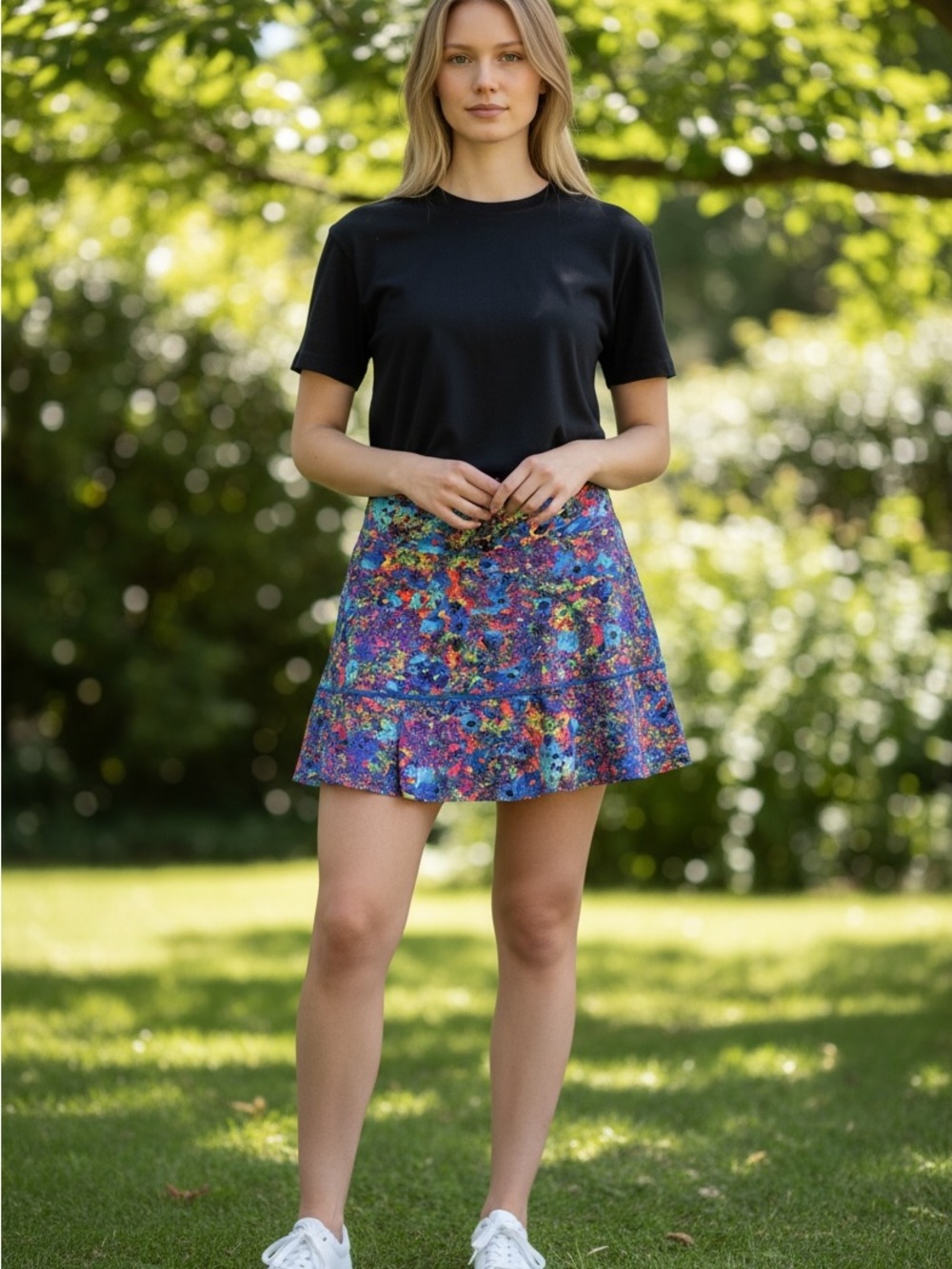 Dona Jo Skort Sz 2/L